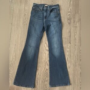 Levi's 726 Dark Wash Women's Flare Jeans